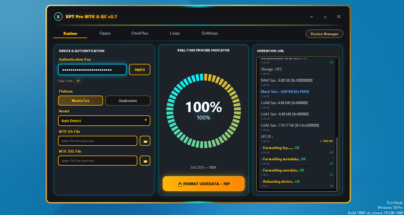 XPT Xiaomi Power Tool Realme OTP Instant XPT Token